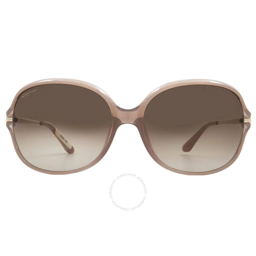 Salvatore Ferragamo Salvatore Ferragamo Brown Butterfly Ladies Sunglasses SF921SK 718 61 1