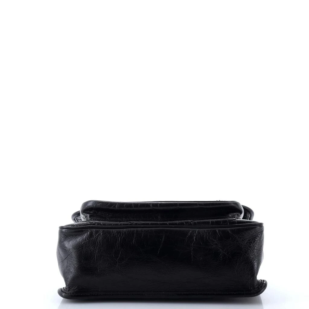 Yves Saint Laurent Niki Chain Flap Bag Matelasse Chevron Leather Medium 4