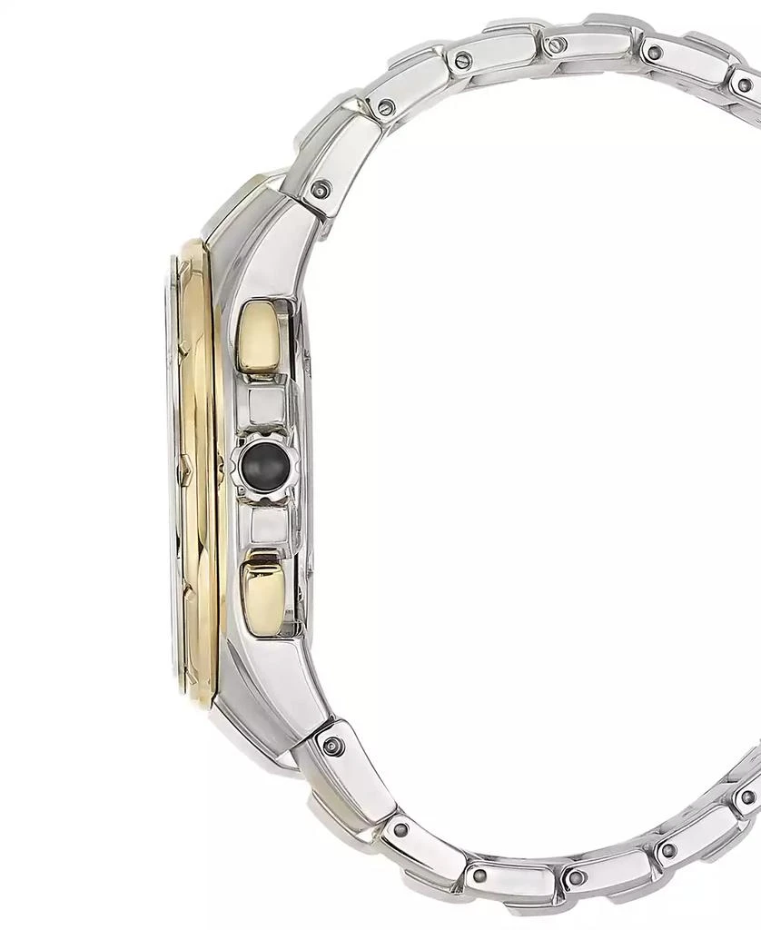 Seiko Men's Solar Chronograph Coutura Two-Tone Stainless Steel Bracelet Watch 44mm SSC376 4