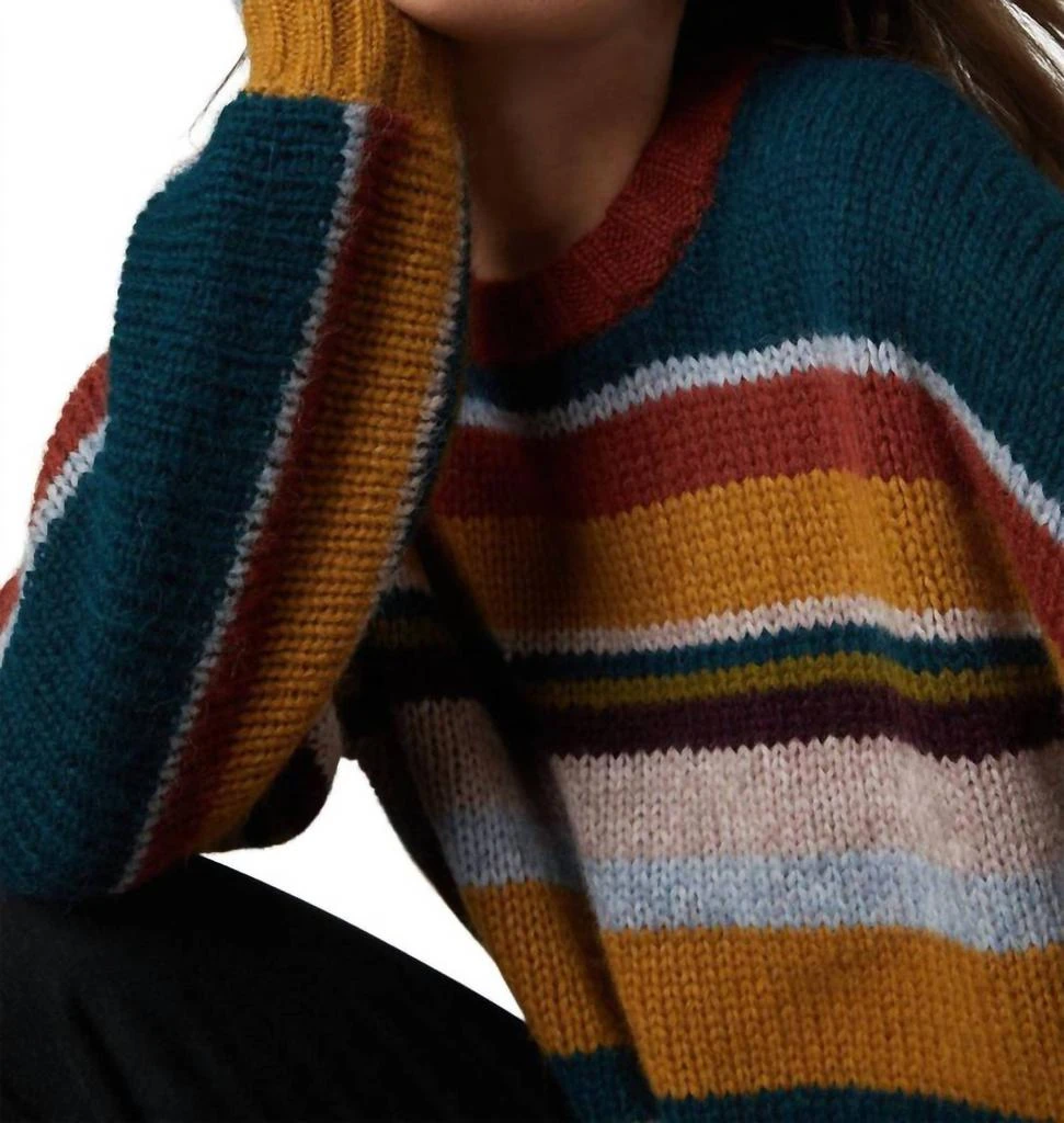 Velvet by Graham & Spencer Samara Sweater In Multi 5