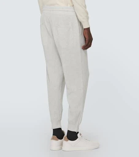 Brunello Cucinelli Ribbed-knit cotton sweatpants 4
