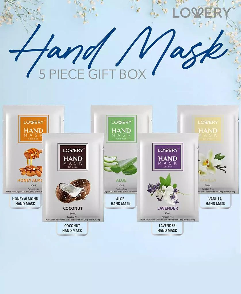 Lovery Deep Conditioning Hand Mask Set, 5 Piece 3