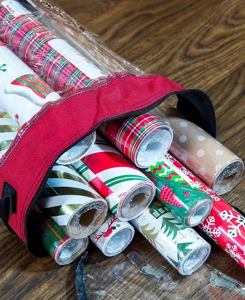 Santa
s Bag Christmas Wrapping Paper Storage Container 6