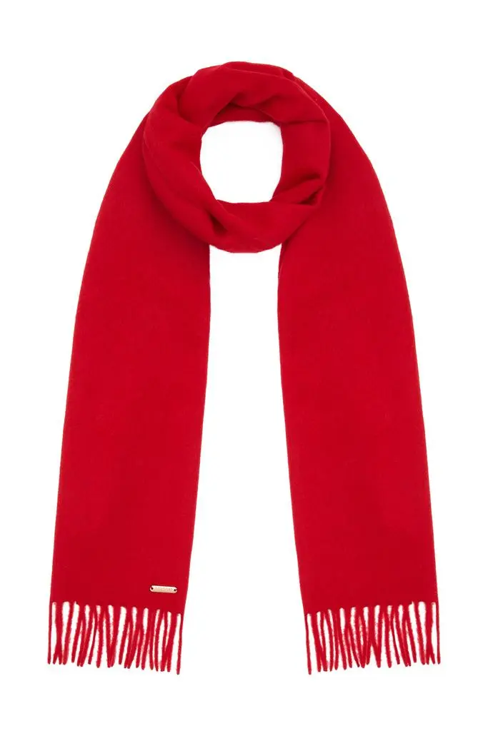 Hortons England Hortons England - 100% Cashmere Scarf - Red