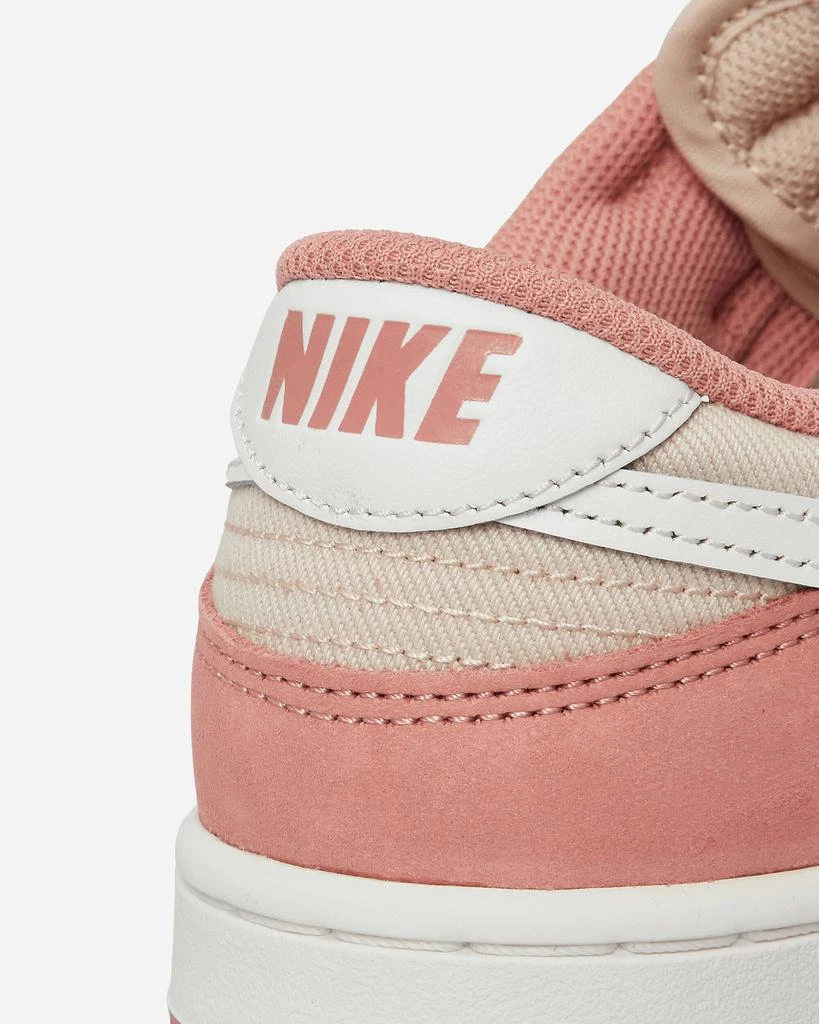 NIKE Dunk Low Retro PRM Sneakers Red Stardust / Summit White 6