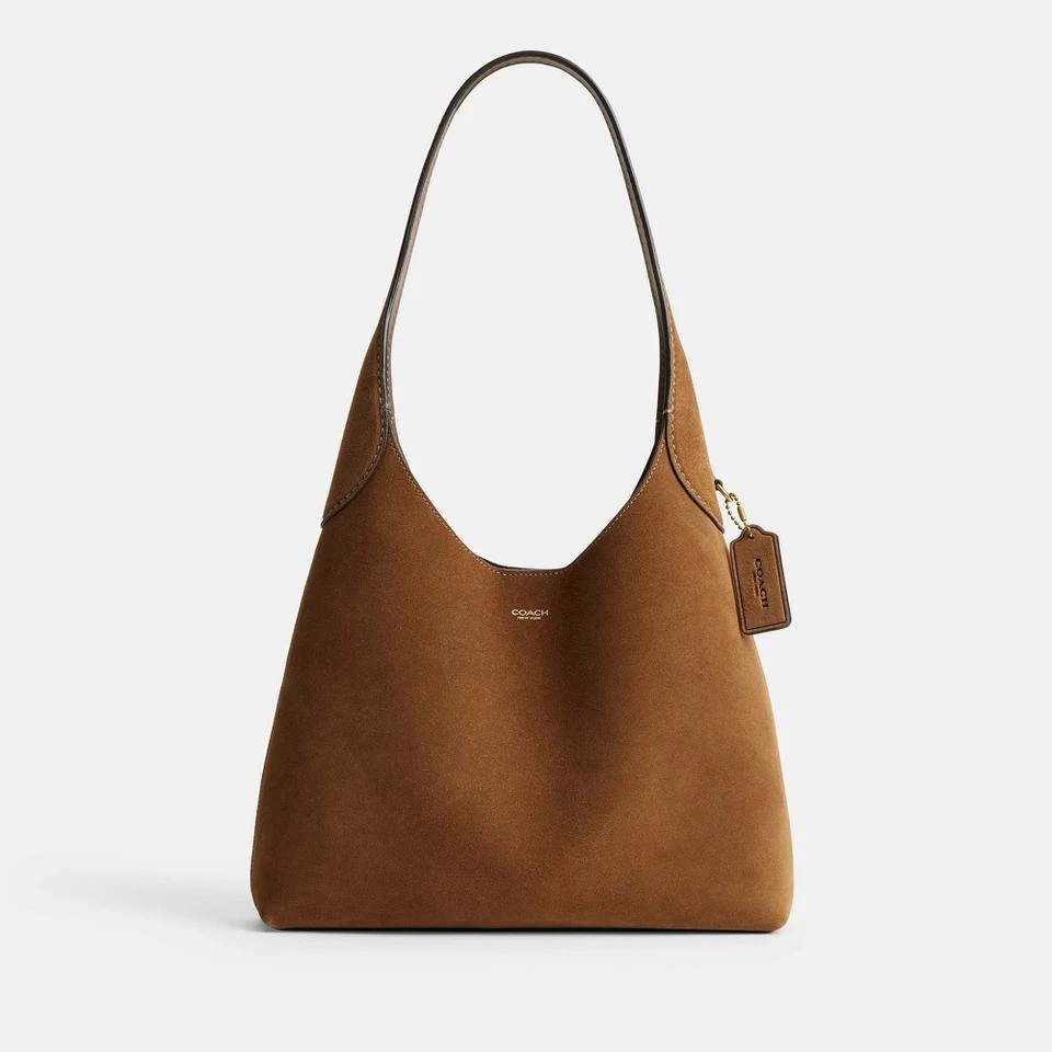 Coach Coach Suede Brooklyn 28 Suede Shoulder Bag 1