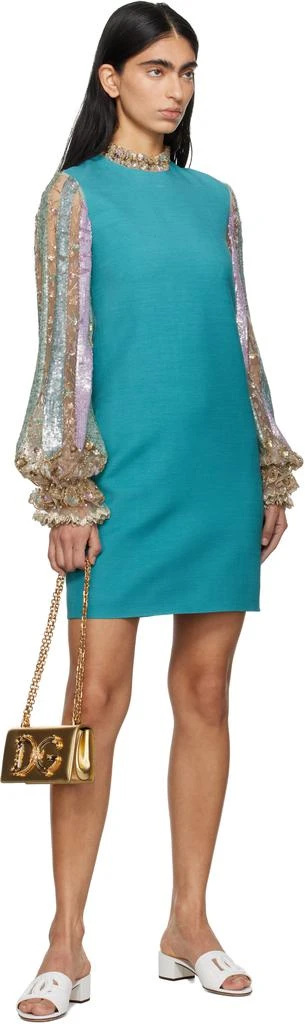 Dolce & Gabbana Gold 'DG' Girls Phone Bag 4