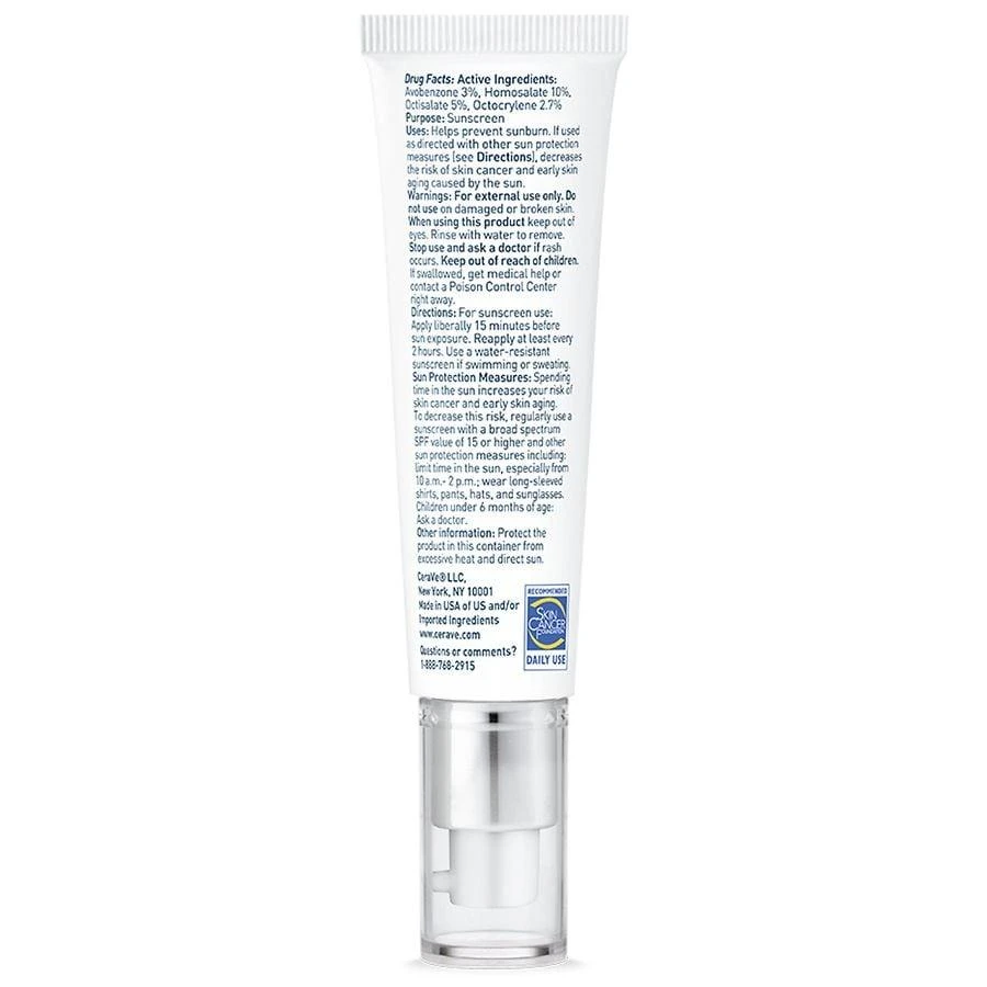 CeraVe Ultra-Light Face Lotion SPF 30 Moisturizer with Sunscreen 2