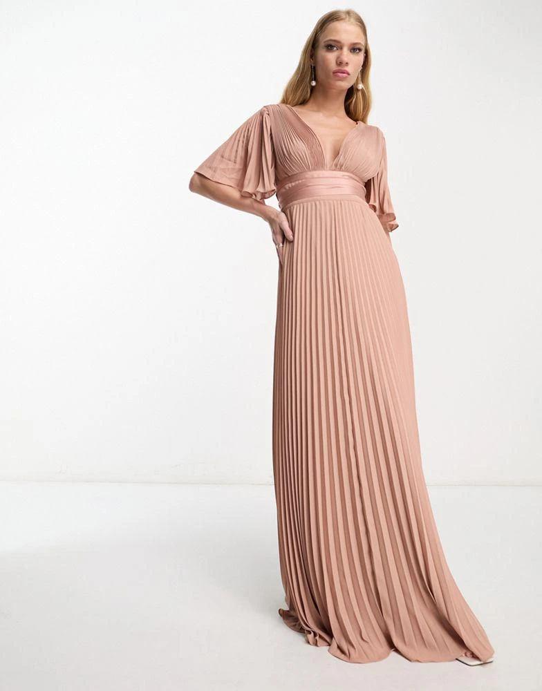 Protea Ruffle Maxi Dress In Colour Black Size 8 - Womens Designer Dresses | Aje