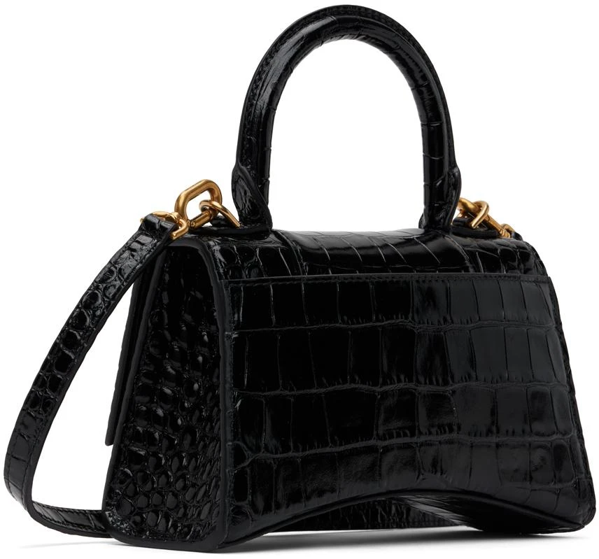 Balenciaga Black XS Hourglass Bag 3