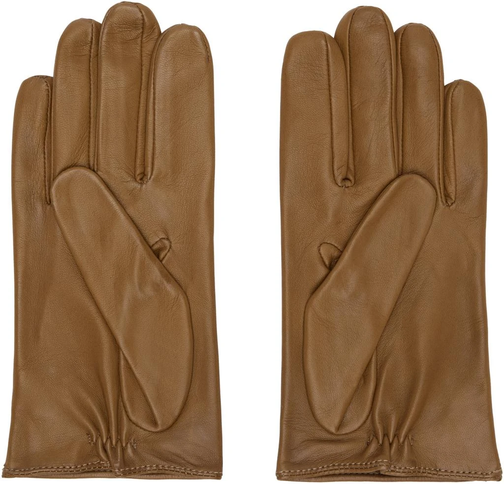 Handsome Stockholm Brown Washable Leather Gloves 2