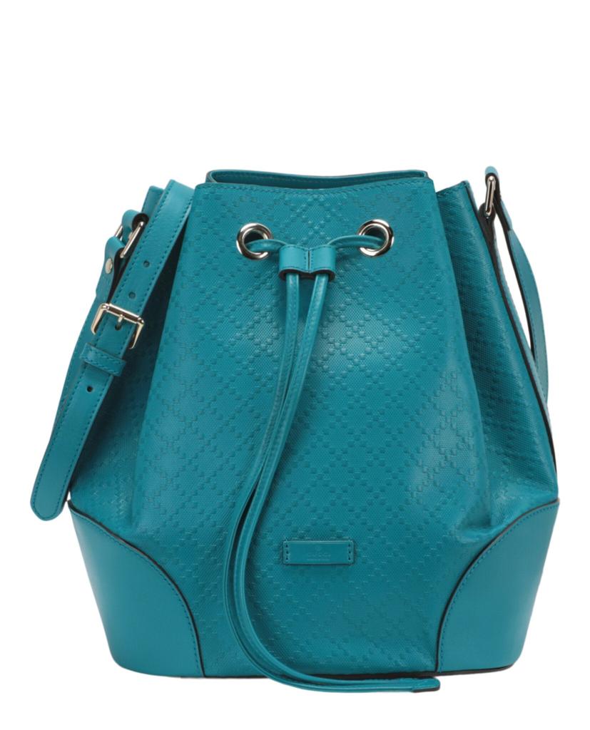 Gucci Sage Green Leather Small Petite Gg Handbag - Tote Bags