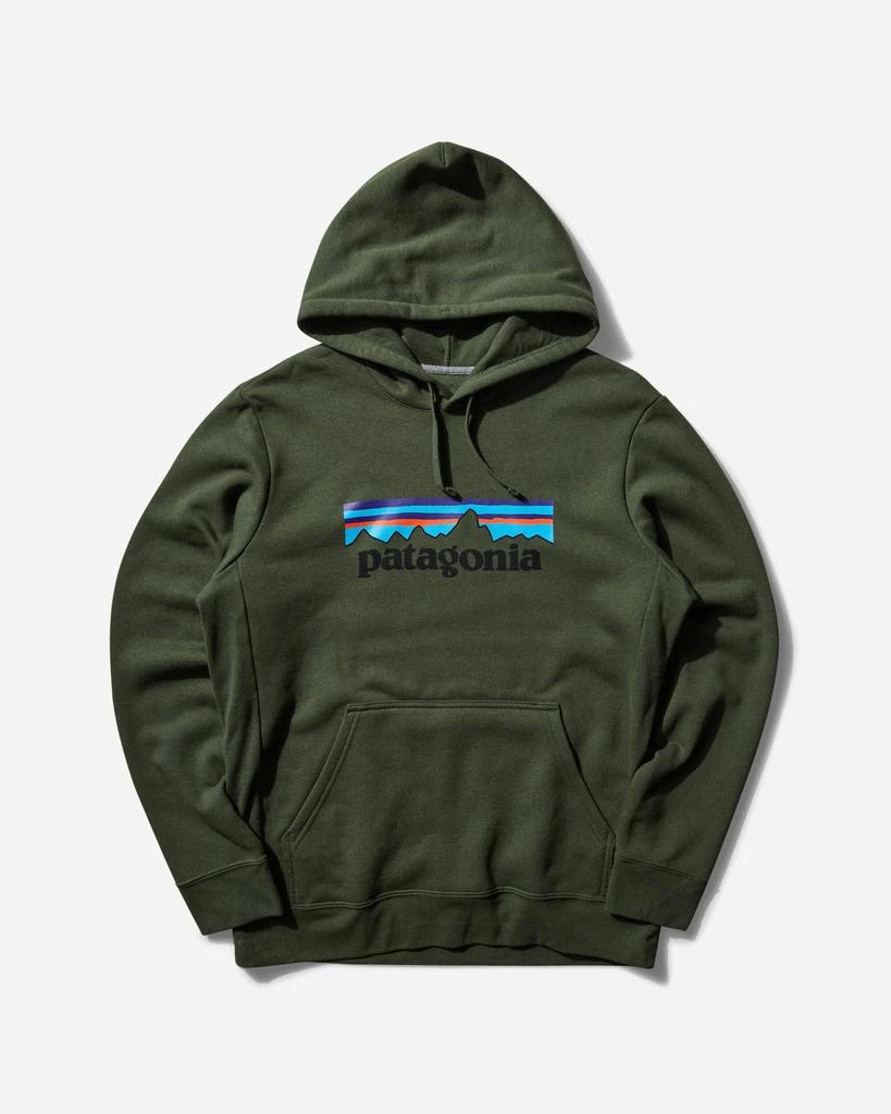 Patagonia Men's P-6 Logo Uprisal Hooded Sweatshirt Torrey Pine Green 1