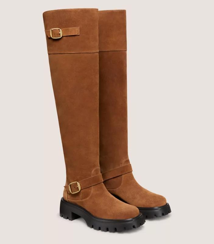 Stuart Weitzman EMERSON MOTO TALL BOOT