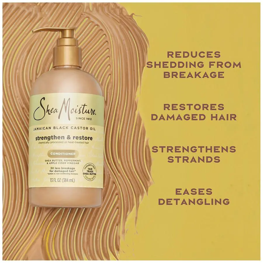 SheaMoisture Strengthen & Restore Conditioner 4