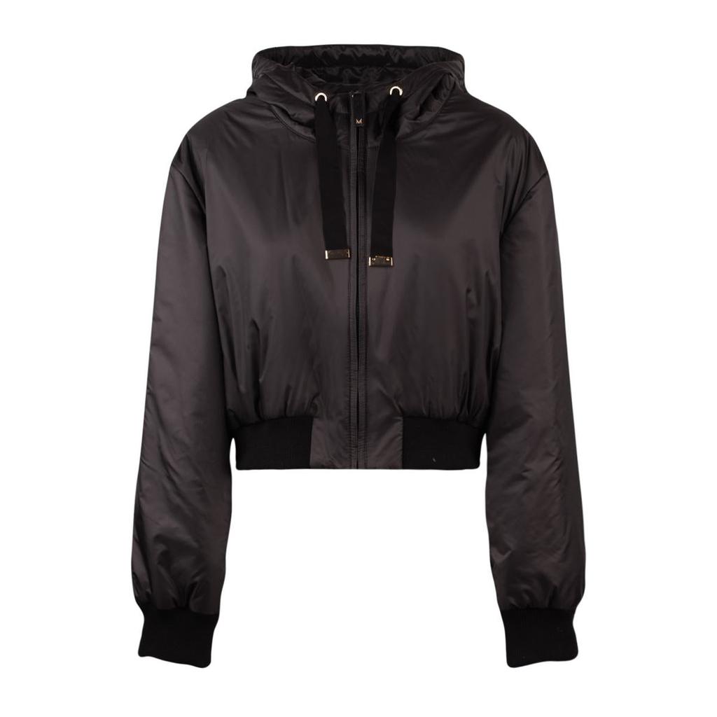 【関税＆送料込み】Max Mara Drip-Proof Canvas Hooded Bomber Max Mara Max Mara Drip-Proof Canvas Hooded Bomber Jacket