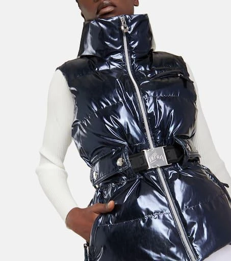 Jet Set Clara Met metallic puffer vest 4
