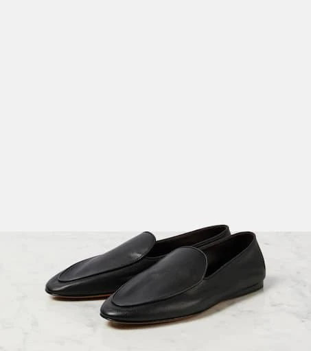The Row Awar leather loafers 5