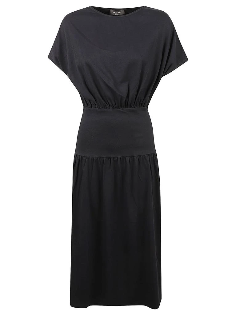 Fabiana Filippi Round Neck Short Sleeved Dress 1