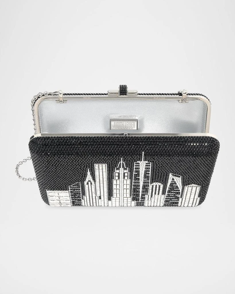 Judith Leiber NYC Night Slim Crystal Clutch Bag 2
