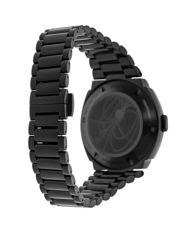 Hamilton Hamilton PSR Digital Quartz Black PVD Steel Men's Watch H52404130 4