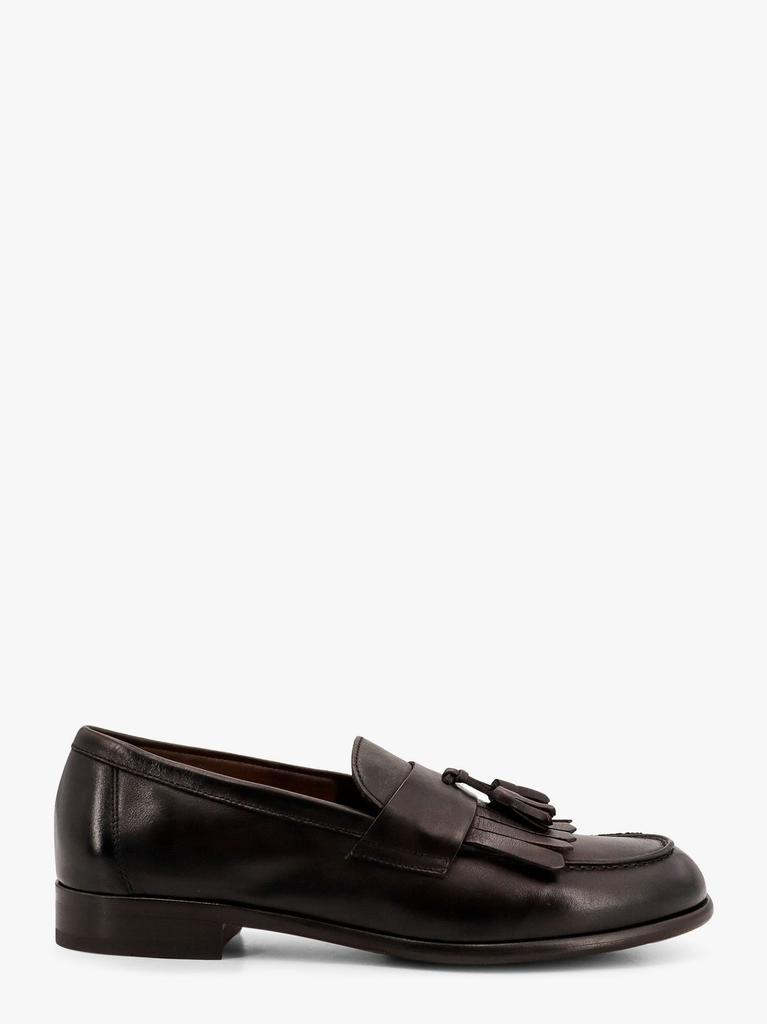 DOUCAL'S Leather loafer with iconic tassels