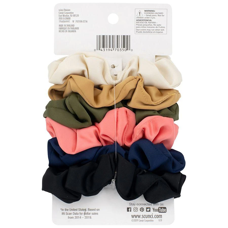 Scunci The Original Scrunchie Satin Scrunchies 2