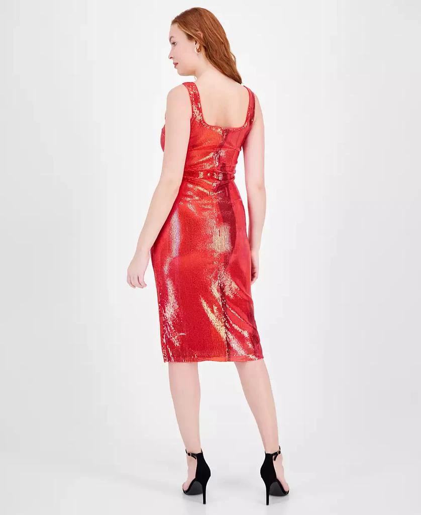 RACHEL Rachel Roy Women's Ariel Sequin Sleeveless Sheath Dress 5