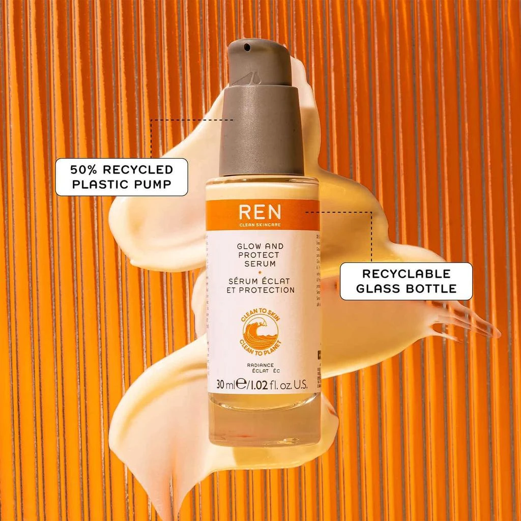 REN Clean Skincare REN Clean Skincare Glow and Protect Serum 30ml 7