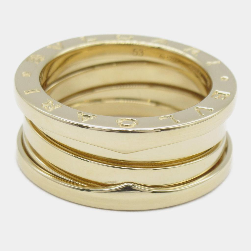 BVLGARI Bvlgari 18K Yellow Gold B.Zero1 3-Band Ring EU 53