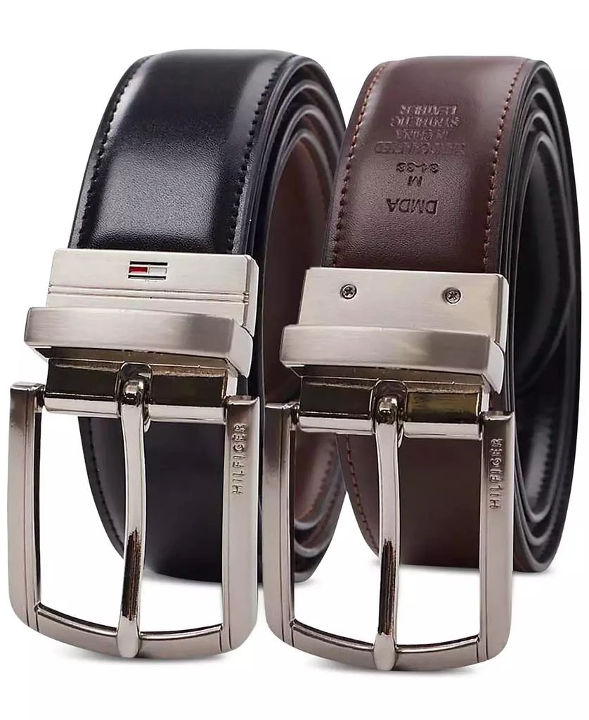 Tommy Hilfiger Men's Reversible Flex Stretch Belt 3
