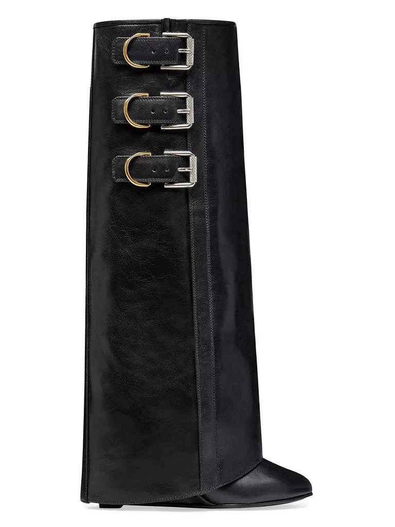 Givenchy Shark Lock Voyou Buckle Boots 1