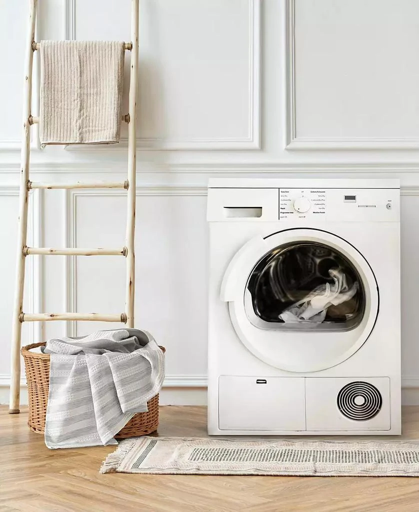 Madison Park Ariana Ombre Waffle Shower Curtain 6