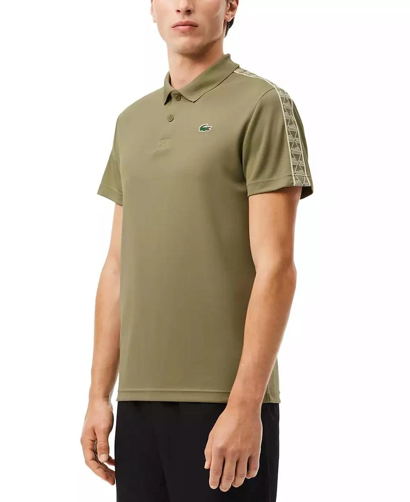 Lacoste Men's Jacquard Striped Polo Shirt 1