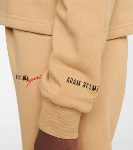 Adam Selman Boxy cotton-blend sweatshirt 5