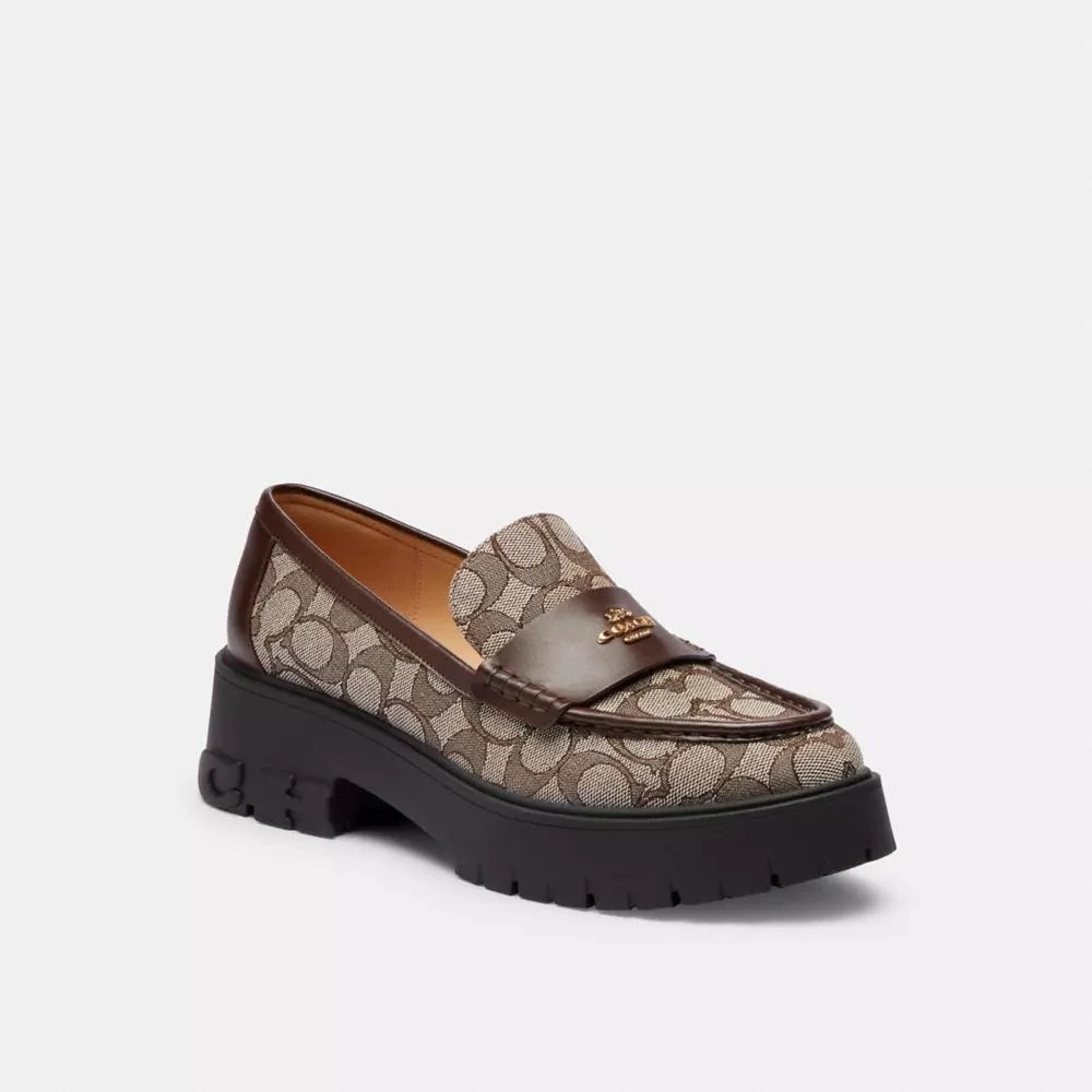 Coach Ruthie Loafer In Signature Jacquard 2