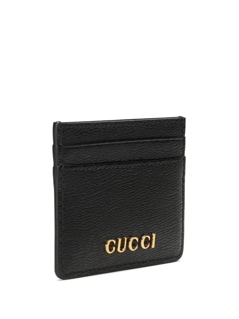 Gucci GUCCI - Logo Leather Card Case 3