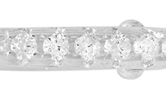 Queen Jewels Sterling Silver Cubic Zirconia 
Freshwater Pearl Drop Earrings 4