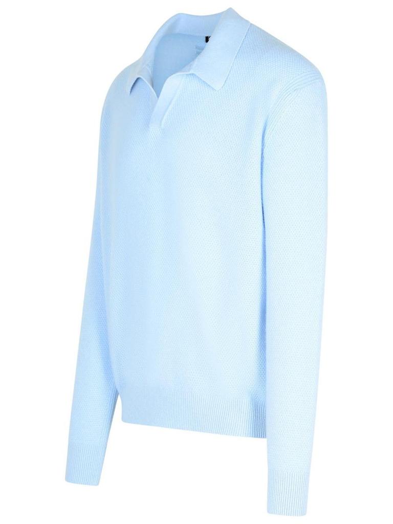 Zegna Zegna Light Blue Cashmere Sweater