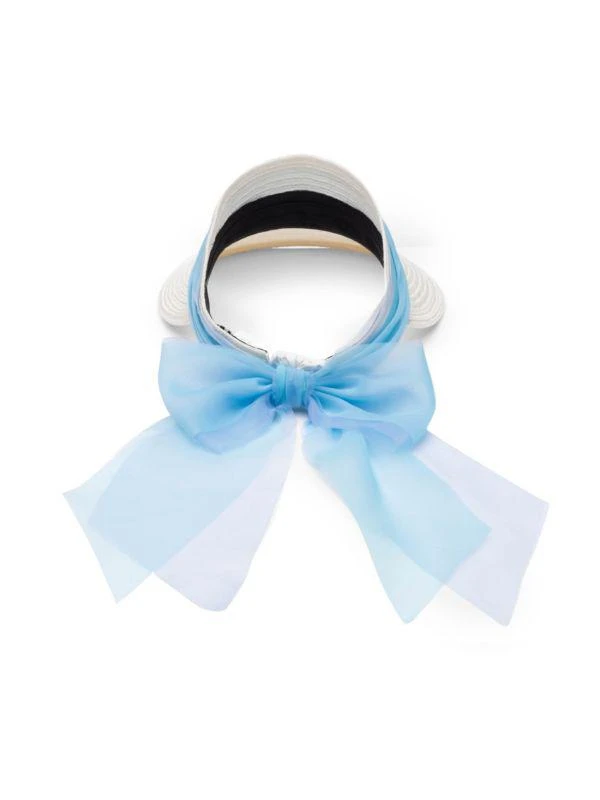 Eugenia Kim Ricky Organza Bow Visor 4