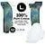 L. Ultra Thin Pads for Women, 100% Pure Cotton Top Layer, with Wings No scent, Super Absorbency 1