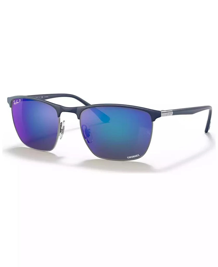 Ray-Ban Unisex Polarized Sunglasses, RB3686 57 6