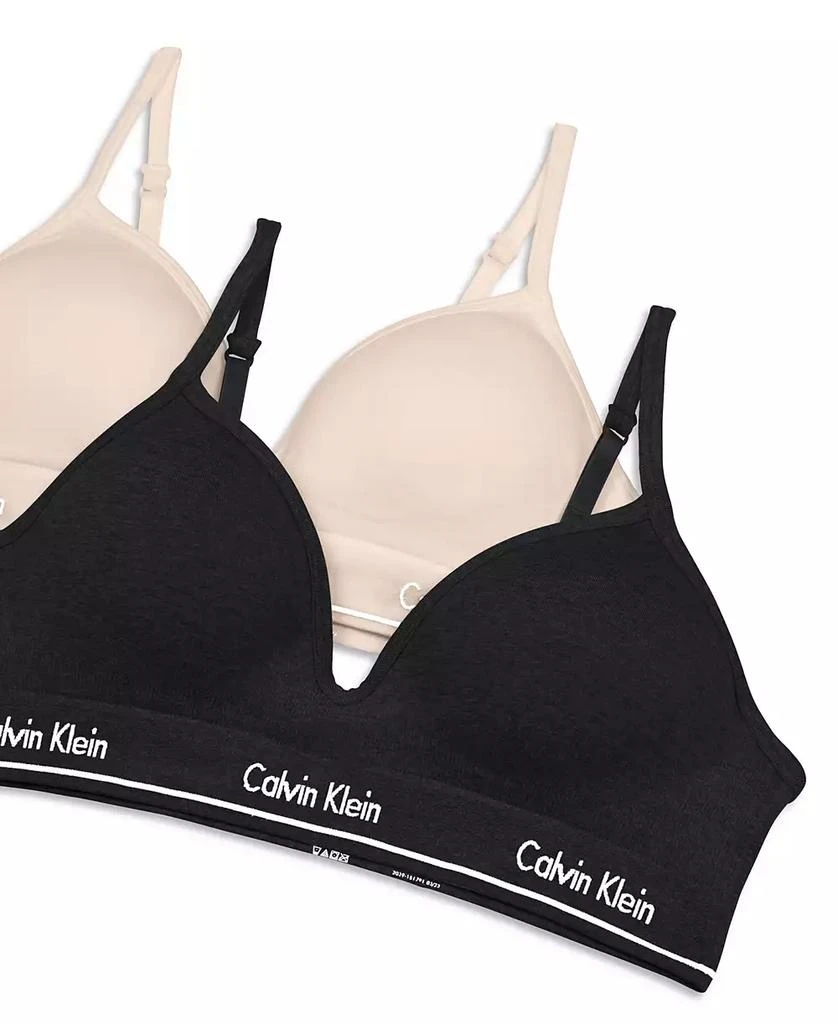 Calvin Klein Girls 7-16 Seamless Hybrid Bra, 2-Pack 3