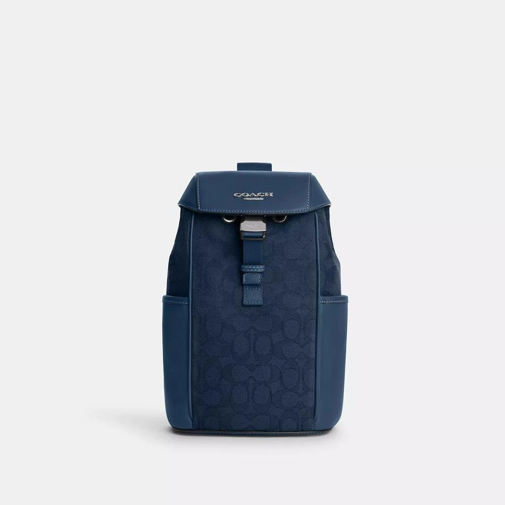 Coach Racer Pack In Signature Jacquard 1