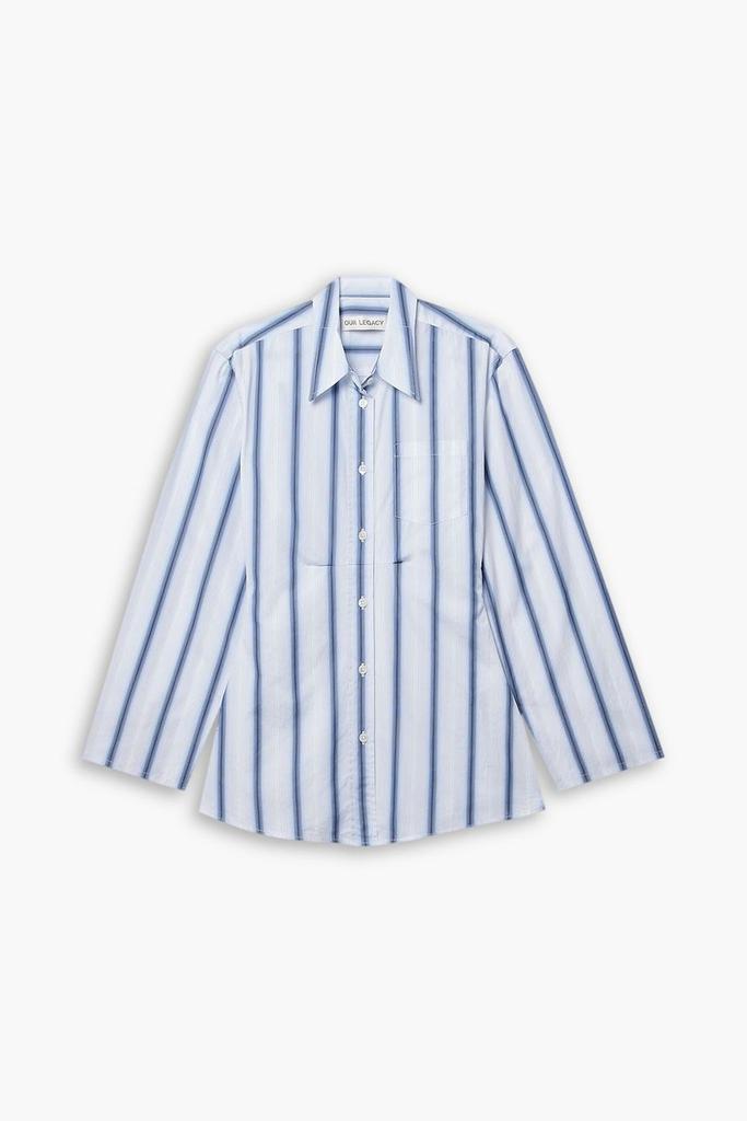 Our Legacy Daisy striped cotton-poplin shirt