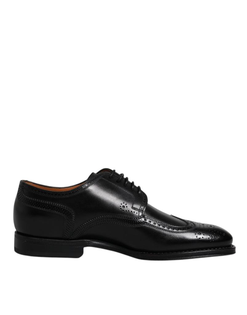 Dolce & Gabbana Leather Derby Wingtip Formal Men's Shoes