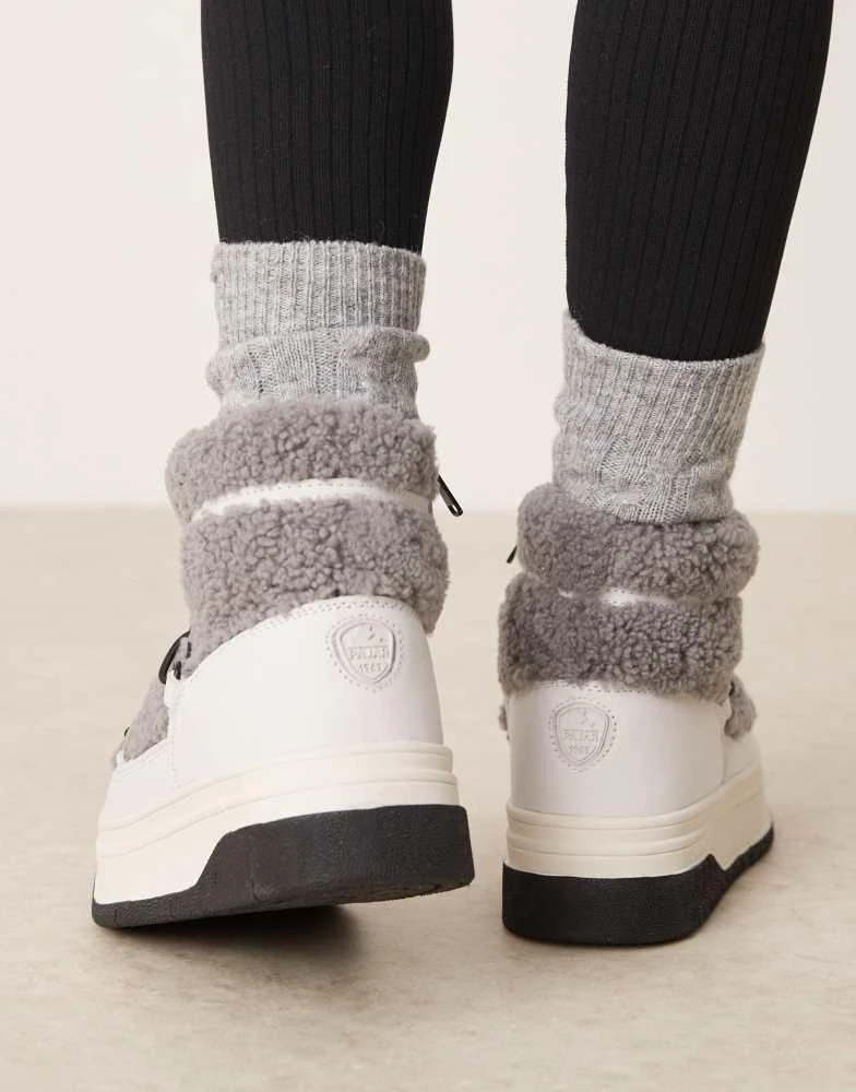 Pajar Pajar Janie Low snow boot in charcoal 4