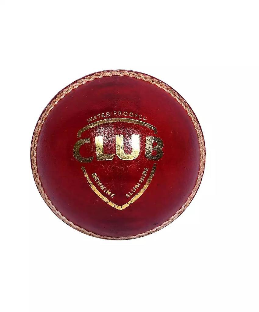 Amber Sports SG club cricket Ball Leather(Red) Standard Size