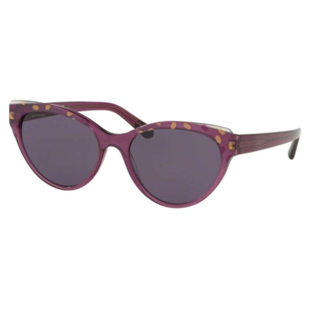 BVLGARI Bulgari Women's Purple Cat-Eye Sunglasses