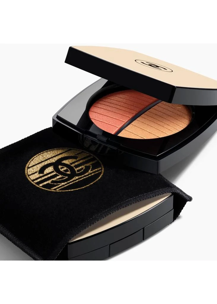 Chanel Les Beiges Healthy Golden Glow Powder ~ Exclusive Creation – Illuminating Powder Duo 2